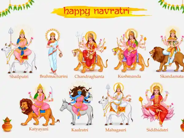 Navratri Fest - Neun Formen der Durga-Göttin